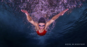 Only way to fly!  Beautiful Butterfly Stroke by Ken Kiefer 